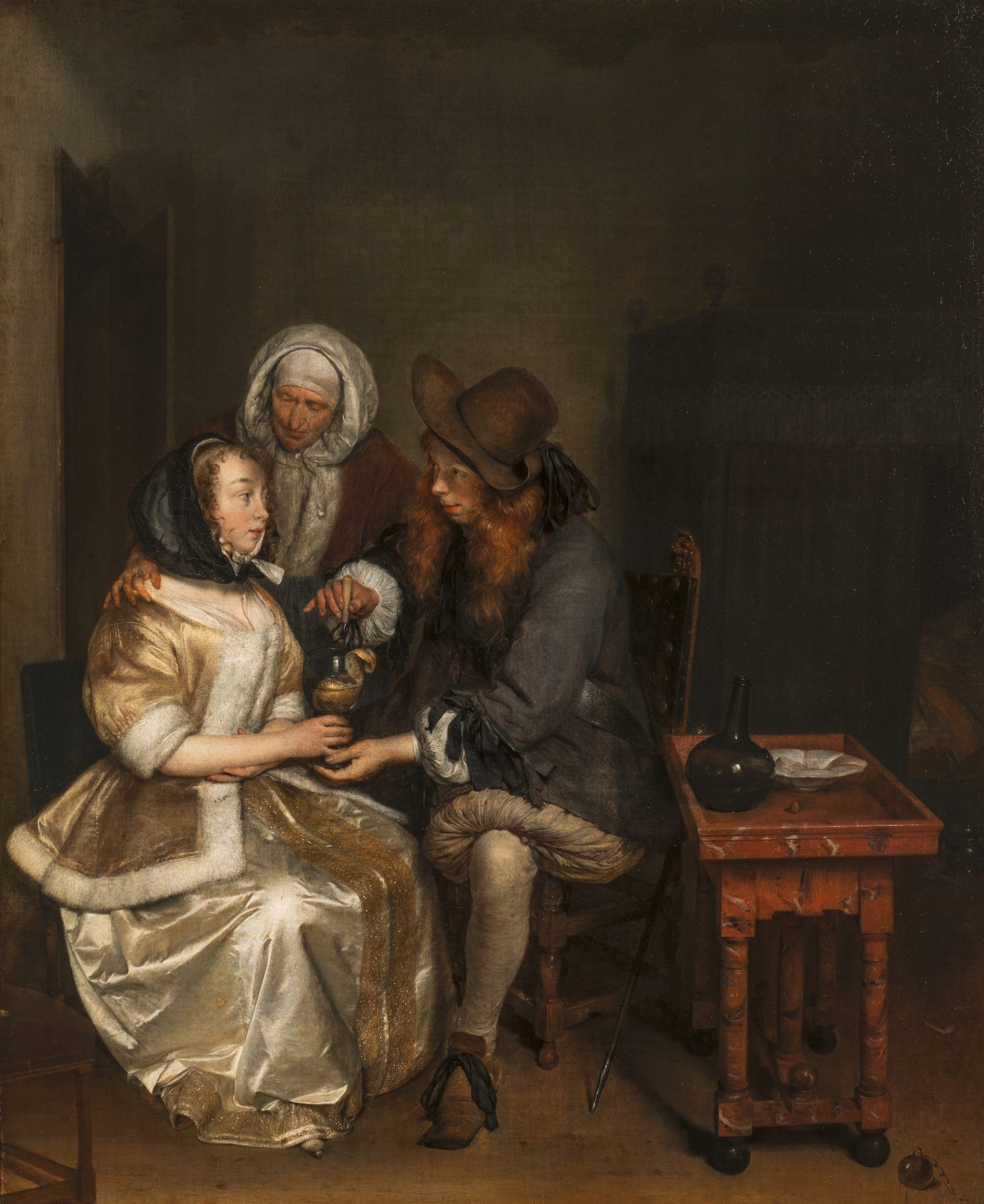 Ter Borch Glas limonade
